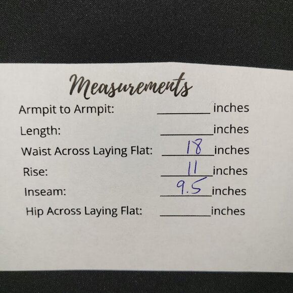 Chico's Weekends Perfect Stretch Shorts Black Pull On Tie Waist Women's Size L - Picture 9 of 9